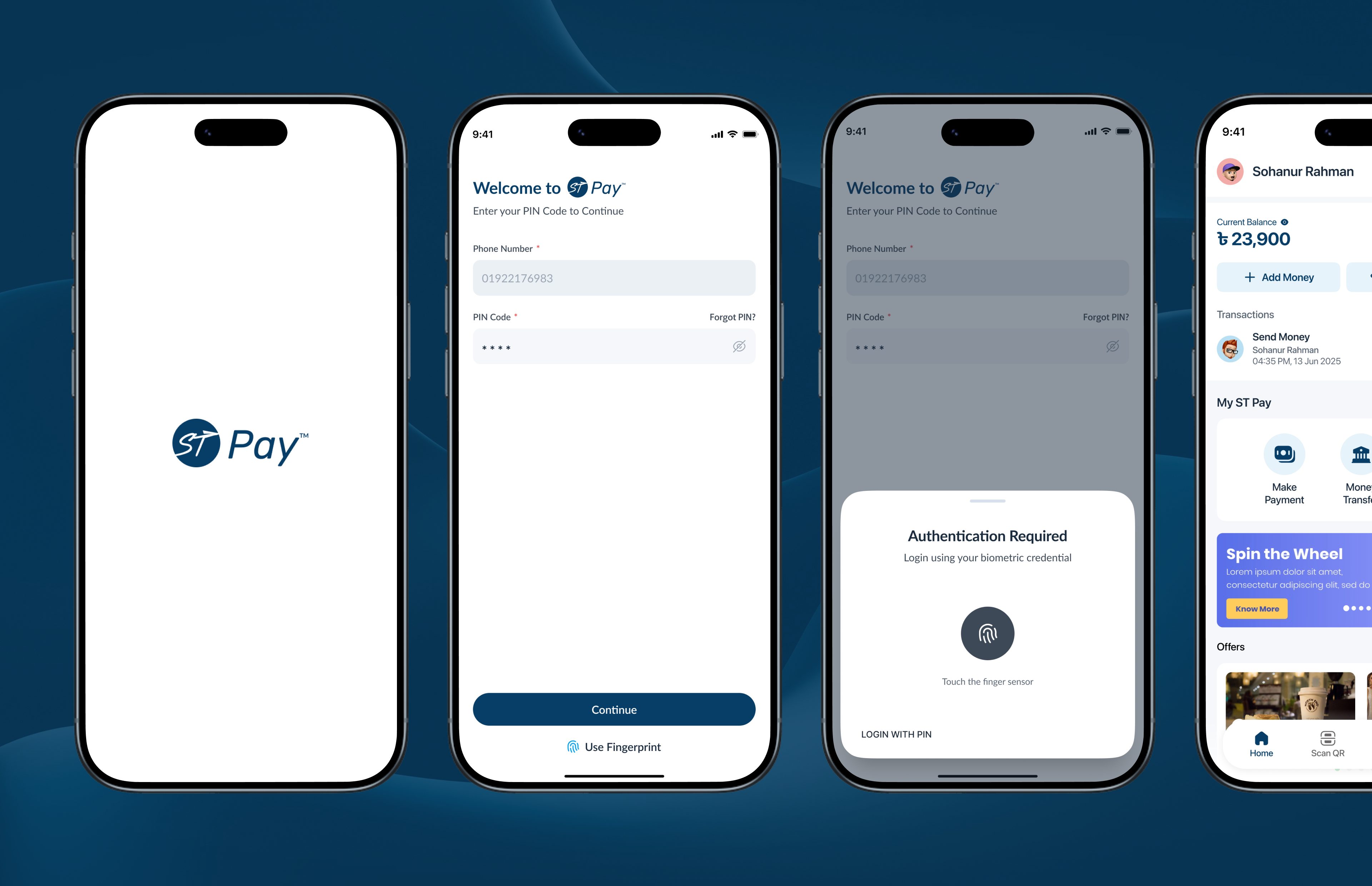 ST Pay design process
