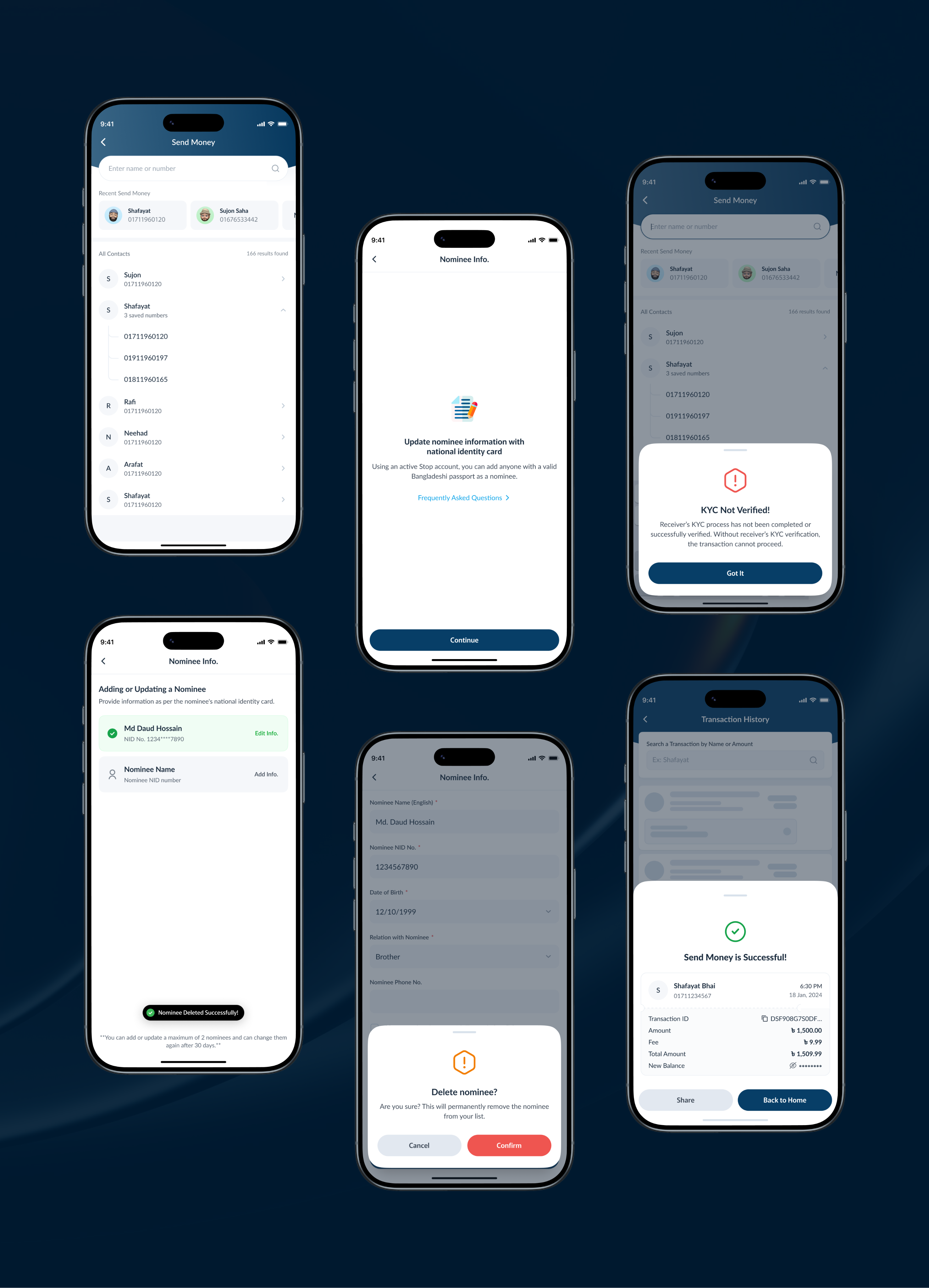ST Pay visual design